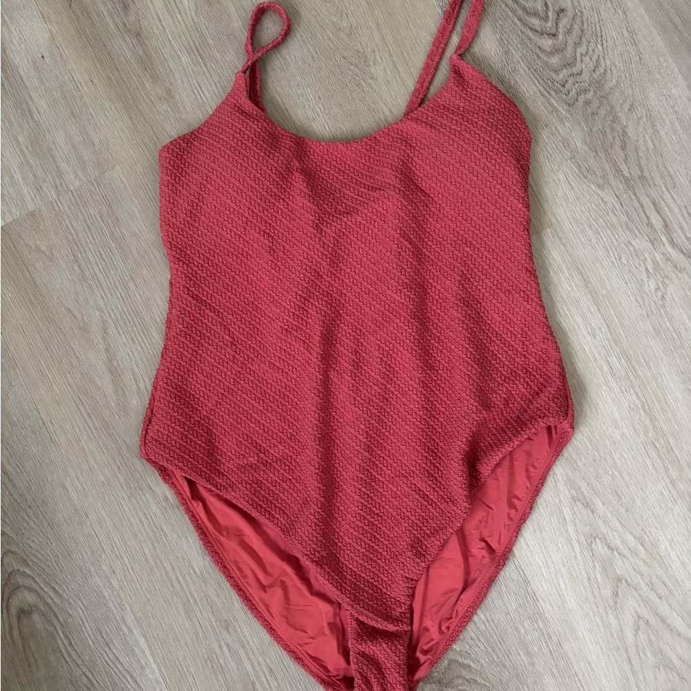 Andie Textured One Piece Swimsuit